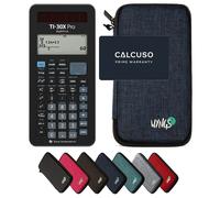 TI-30X Pro MathPrint con Custodia Protettiva WYNGS inclusa Blu - Calcolatrice Scientifica - Pacchetto Base