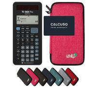 TI-30X Pro MathPrint con Custodia Protettiva WYNGS inclusa Rosa - Calcolatrice Scientifica - Pacchetto Base