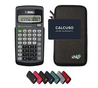 TI-30Xa con Custodia Protettiva WYNGS inclusa Grigio Scuro - Calcolatrice Scientifica - Pacchetto Base