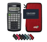 TI-30Xa con Custodia Protettiva WYNGS inclusa Rosso - Calcolatrice Scientifica - Pacchetto Base