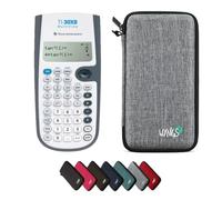 TI-30XB MultiView con Custodia Protettiva WYNGS inclusa Grigio Chiaro - Calcolatrice Scientifica - Pacchetto Base