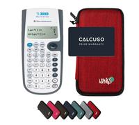 TI-30XB MultiView con Custodia Protettiva WYNGS inclusa Rosso - Calcolatrice Scientifica - Pacchetto Base