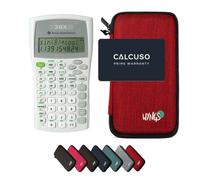 TI-30XIIB con Custodia Protettiva WYNGS inclusa Rosso - Calcolatrice Scientifica - Pacchetto Base