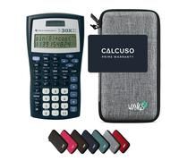 TI-30XIIS con Custodia Protettiva WYNGS inclusa Grigio Chiaro - Calcolatrice Scientifica - Pacchetto Base