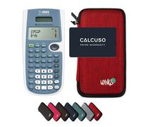 TI-30XS MultiView con Custodia Protettiva WYNGS inclusa Rosso - Calcolatrice Scientifica - Pacchetto Base
