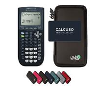 TI-82 Advanced con Custodia Protettiva WYNGS inclusa Nero - Calcolatrice Grafica - Pacchetto Base