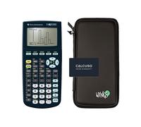 TI-82 Stats con Custodia Protettiva WYNGS inclusa Nero - Calcolatrice Grafica - Pacchetto Base