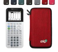 TI-83 Premium CE con Custodia Protettiva WYNGS inclusa Rosso - Calcolatrice Grafica - Pacchetto Base