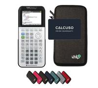 TI-83 Premium CE Edition Python con Custodia Protettiva WYNGS inclusa Grigio Scuro - Calcolatrice Grafica - Pacchetto Base