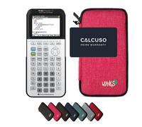 TI-83 Premium CE Edition Python con Custodia Protettiva WYNGS inclusa Rosa - Calcolatrice Grafica - Pacchetto Base