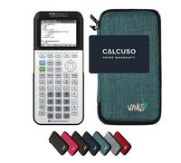 TI-83 Premium CE Edition Python con Custodia Protettiva WYNGS inclusa Turchese - Calcolatrice Grafica - Pacchetto Base