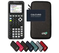 TI-84 Plus Ce -T Python Edition con Custodia Protettiva WYNGS inclusa Grigio Scuro - Calcolatrice Grafica - Pacchetto Base