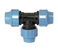 Ti A 90° In Polipropilene Pn16. A Compressione, Conforme Alle Vigenti Normative Uni-Iso-Din-Afnor E Alle Norme Per Convogliamento D'Acqua Potabile E Fluidi Alimentari.