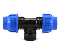 TI A COMPRESSIONE PP PN16 - 25 x ½" F X 25 - raccordo tubi polietilene TEE