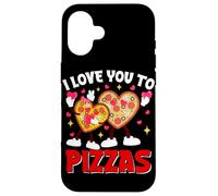 Ti amo alle pizze Custodia per iPhone 16