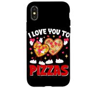 Ti amo alle pizze Custodia per iPhone X/XS