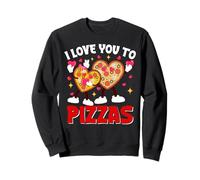 Ti amo alle pizze Felpa