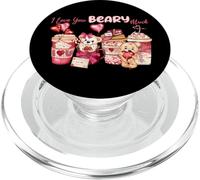 Ti amo Beary Much Cute Bear Romance PopSockets PopGrip per MagSafe