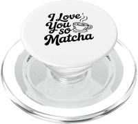 Ti amo così carino amante del tè Matcha PopSockets PopGrip per MagSafe