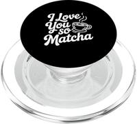 Ti amo così carino amante del tè Matcha PopSockets PopGrip per MagSafe