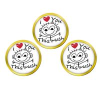 Ti Amo Così Tanto Golf Ball Markers