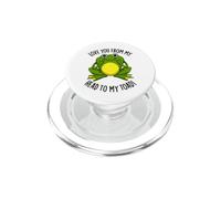 Ti amo dalla mia testa al mio rospo Divertente gioco di parole sugli animali PopSockets PopGrip per MagSafe