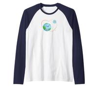 Ti Amo Fino alla Luna e Ritorno Maglia con Maniche Raglan