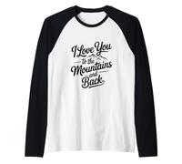 Ti Amo in Montagna e Ritorno Maglia con Maniche Raglan