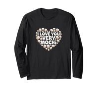Ti Amo Mochi Tanto Kawaii Dolce Giapponese Maglia a Manica