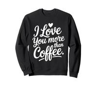 Ti Amo più del caffè Felpa