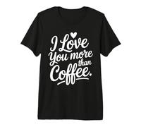 Ti Amo più del caffè Maglietta Premium