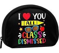 Ti amo tutta la classe licenziato ultimo giorno di scuola portamonete portafoglio donne e ragazze carino moda borsa cambio portachiavi donna borsa regalo