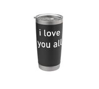 Ti amo tutti Bicchiere termico in acciaio inox doppia parete