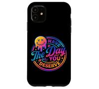 Ti auguro il giorno in cui meriti Rainbow Smile Custodia per iPhone 11