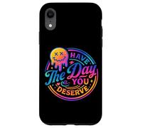 Ti auguro il giorno in cui meriti Rainbow Smile Custodia per iPhone XR