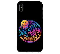 Ti auguro il giorno in cui meriti Rainbow Smile Custodia per iPhone XS Max