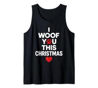 Ti auguro Questo Natale Funny Dog Love Xmas Canotta