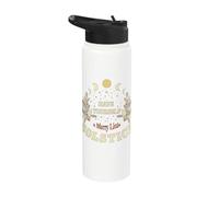 Ti auguro un buon piccolo solstizio di Natale Yule Stainless Steel Insulated Water Bottle