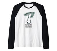 Ti auguro Un Natale Delizioso Maglia con Maniche Raglan