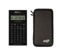 TI-BA II Plus con Custodia Protettiva WYNGS inclusa Nero - Calcolatrice Finanziaria - Pacchetto Base