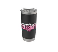 Ti creiamo Celebrate Loves Event Planner Wedding Planner Bicchiere termico in acciaio inox doppia parete