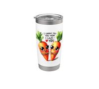 Ti dico quanto ti amo Coppia vegetariana Bicchiere termico in acciaio inox doppia parete