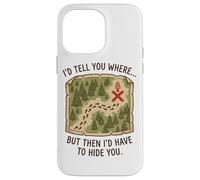 Ti dirò dove ma poi dovrei nasconderti Morel Hunter Custodia per iPhone 14 Pro Max