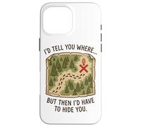 Ti dirò dove ma poi dovrei nasconderti Morel Hunter Custodia per iPhone 16 Pro Max