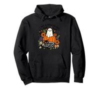 Ti Ho Fatto Un Incantesimo Ghost Pumpkin Cat Felpa con Cappuccio