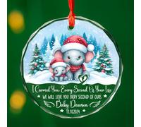 Ti Ho Portato In Braccio Ogni Secondo Della Tua Vita Christmas Party Bomboniere Vetro Ciondoli Natalizi Con Cordino Ciondoli Decorazione Albero Di Natalizia