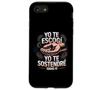 Ti ho scelto, ti sosterrò Isaia 41 Custodia per iPhone SE (2020) / 7/8