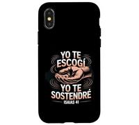Ti ho scelto, ti sosterrò Isaia 41 Custodia per iPhone X/XS