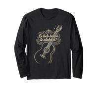 Ti loderò in Ogni Momento Salmo Cristiano Spagnolo 34:1 Maglia a Manica