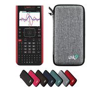 TI-Nspire CX II-T CAS con Custodia Protettiva WYNGS inclusa Grigio Chiaro - Calcolatrice Grafica - Pacchetto Base